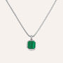Collana Man Code Acciaio Malachite