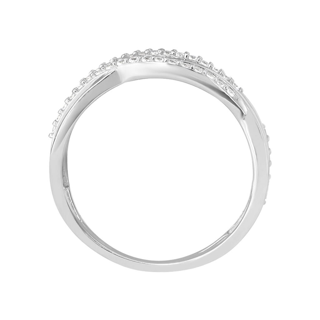 Anello Fantasia Silver Shine Argento Rodiato Cubic Zirconia - Anelli con Pietre Donna | Stroili