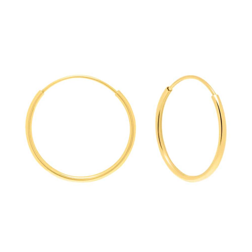 Orecchini A Cerchio Toujours Oro Giallo