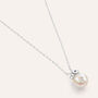 Collana Gold Pearls Oro Bianco Perla D'Acqua Dolce Diamante