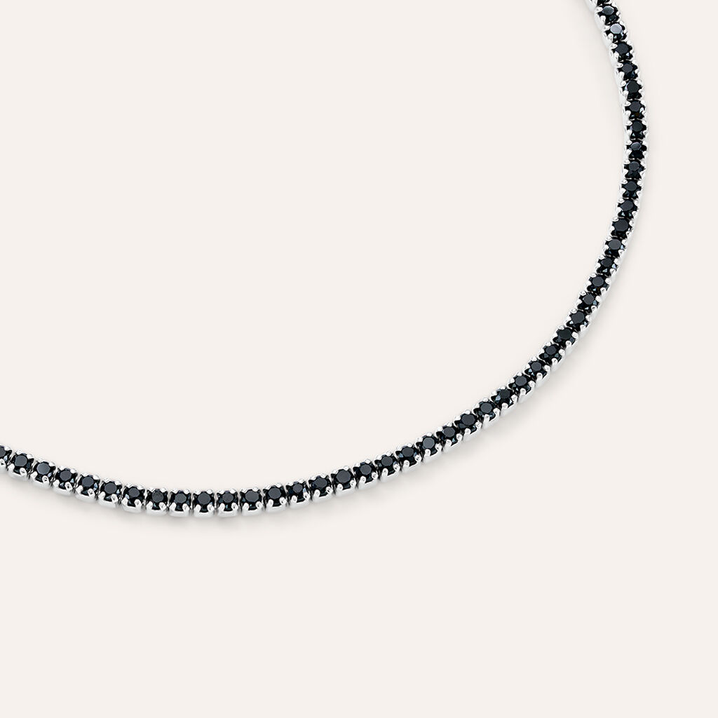 Bracciale Tennis Silver Elegance Argento Rodiato Cubic Zirconia