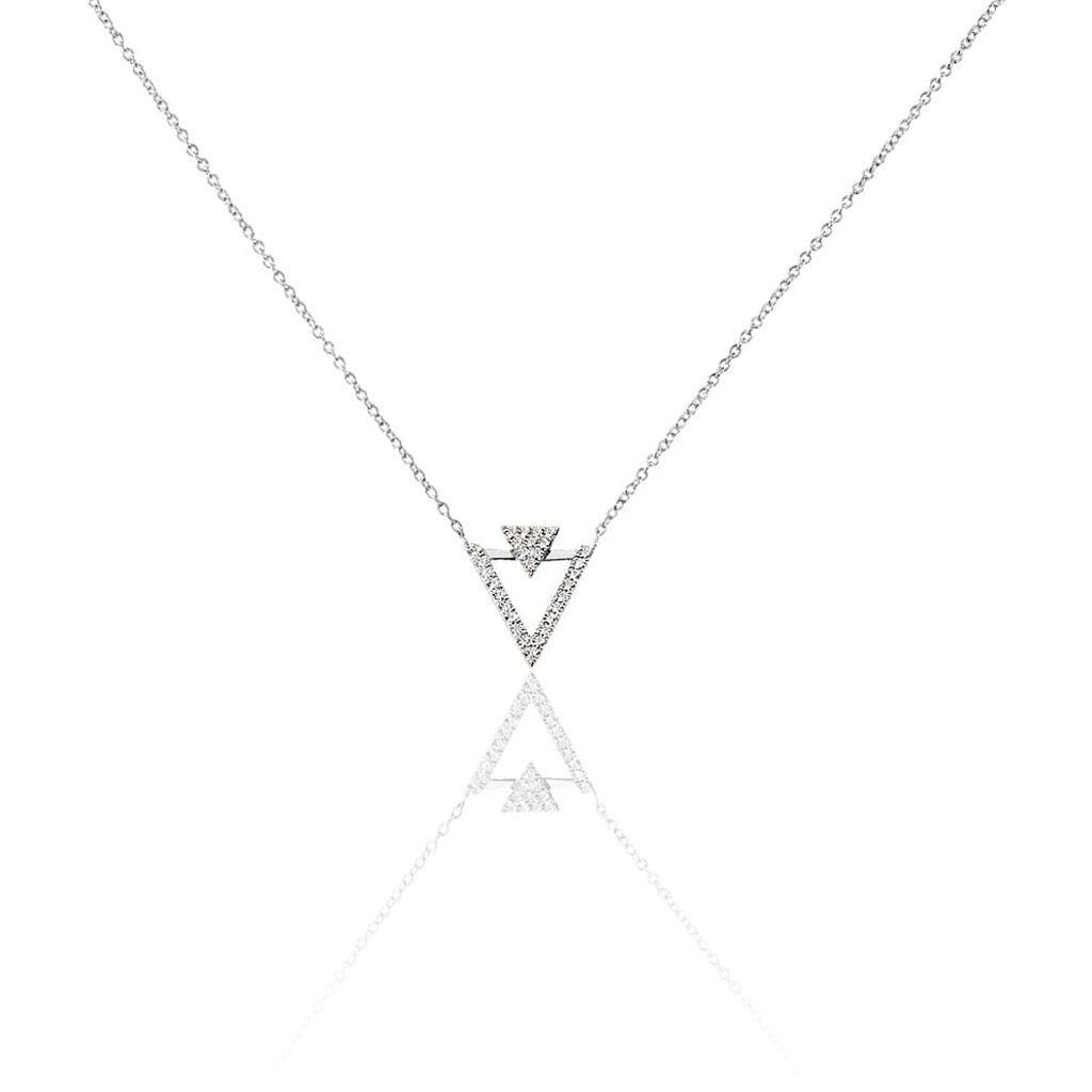 Collana Silver Shine Argento Rodiato Cubic Zirconia - Collane Donna | Stroili