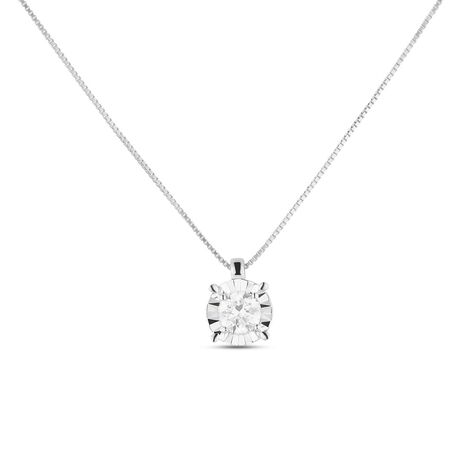 Collana Punto Luce Diamotion Oro Bianco Diamante - Collane Punto Luce Donna | Stroili