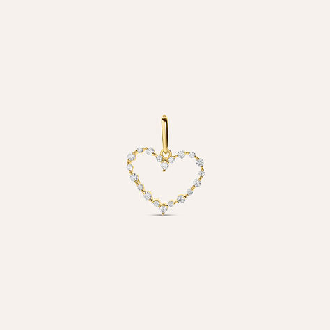 Pendente Po&egrave;me Oro Giallo Cubic Zirconia - Ciondoli Donna | Stroili