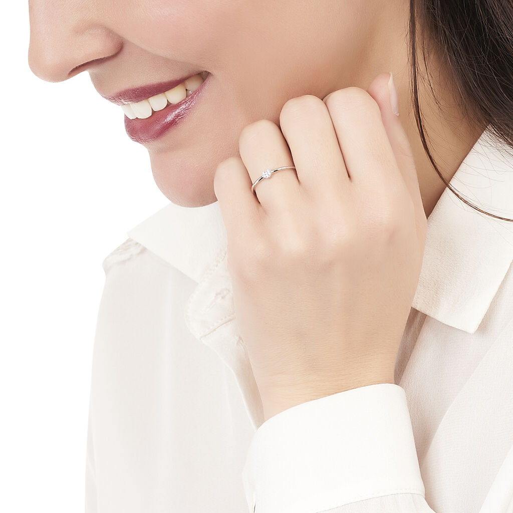 Anello Silver Shine Argento Rodiato Cubic Zirconia