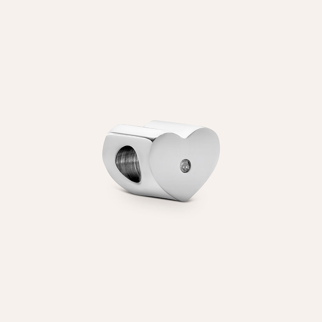 Bead Essential Code Acciaio Cristallo - Beads Donna | Stroili