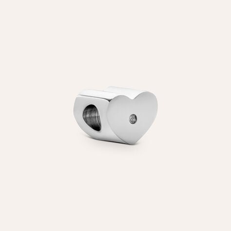 Bead Essential Code Acciaio Cristallo - Beads Donna | Stroili