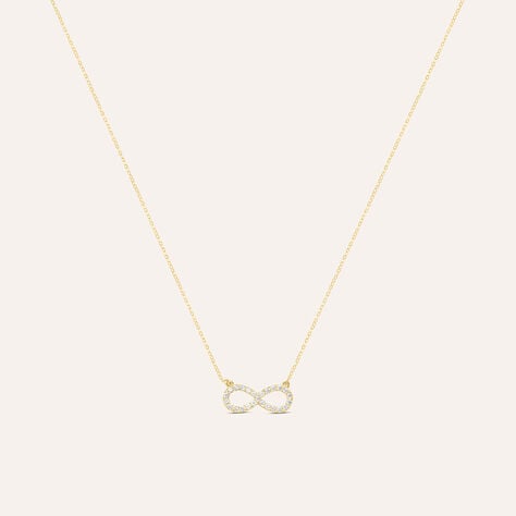 Collana Claire Oro Giallo Cubic Zirconia - Collane Donna | Stroili