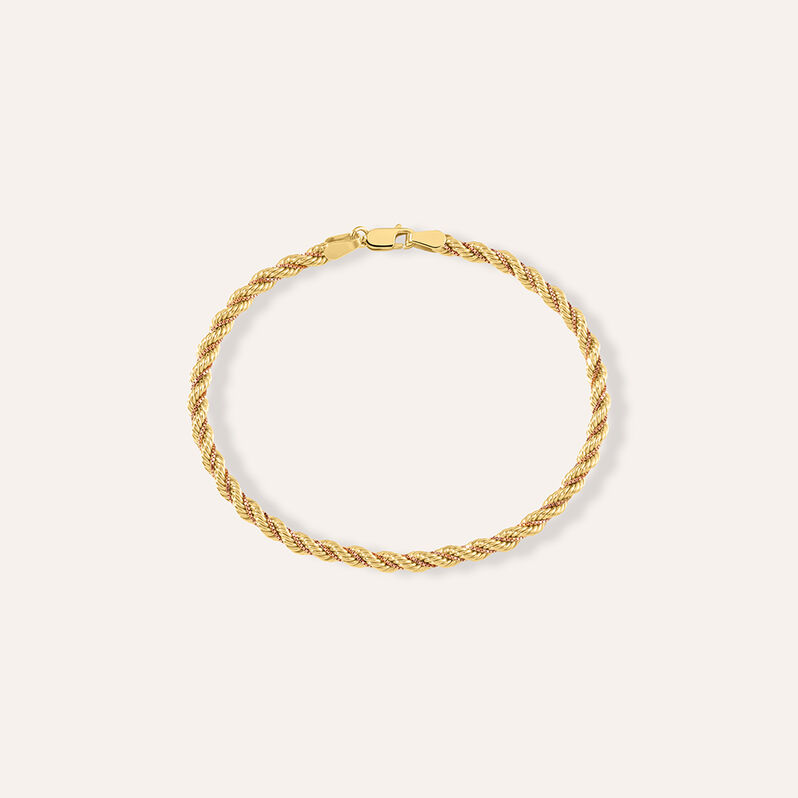 Bracciale Catena Colette Oro Bicolore - Bracciali Donna | Stroili