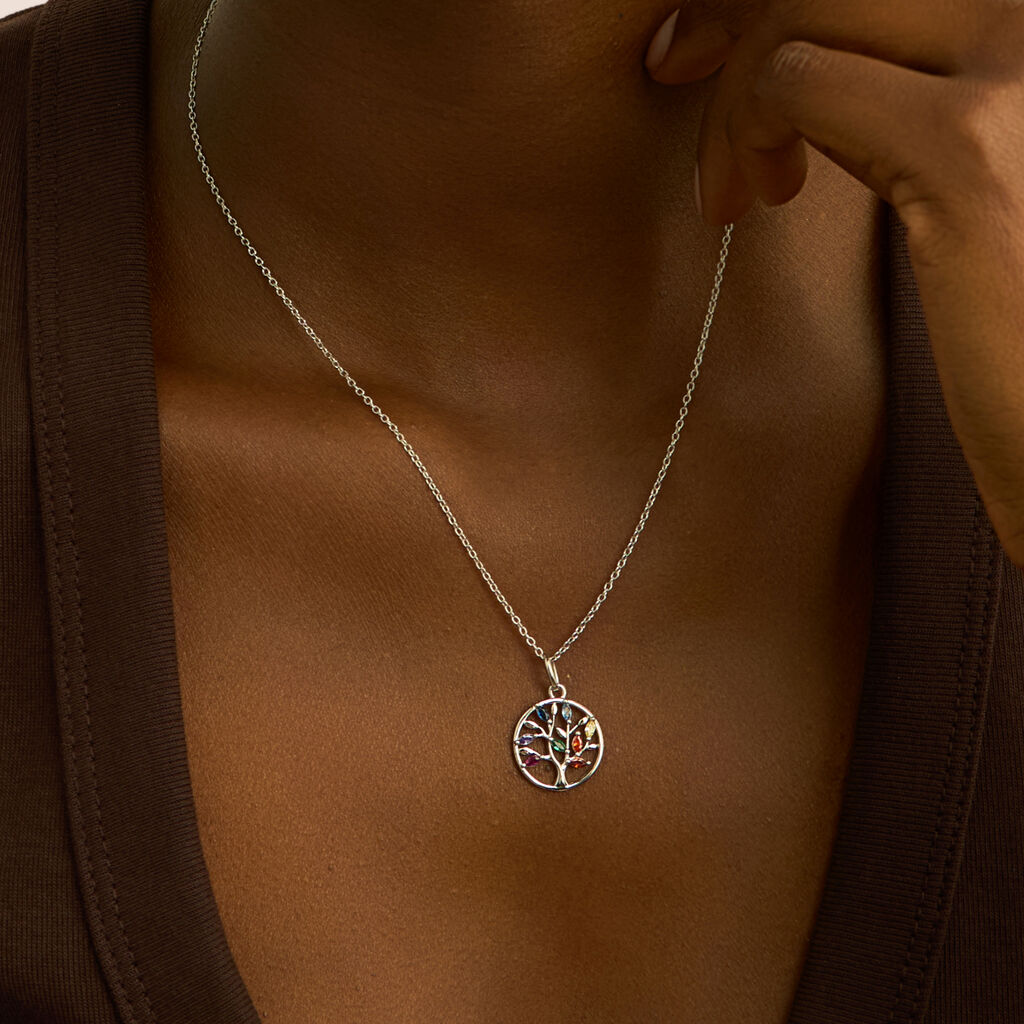 Collana Silver Moments Argento Rodiato Cubic Zirconia - Collane Donna | Stroili