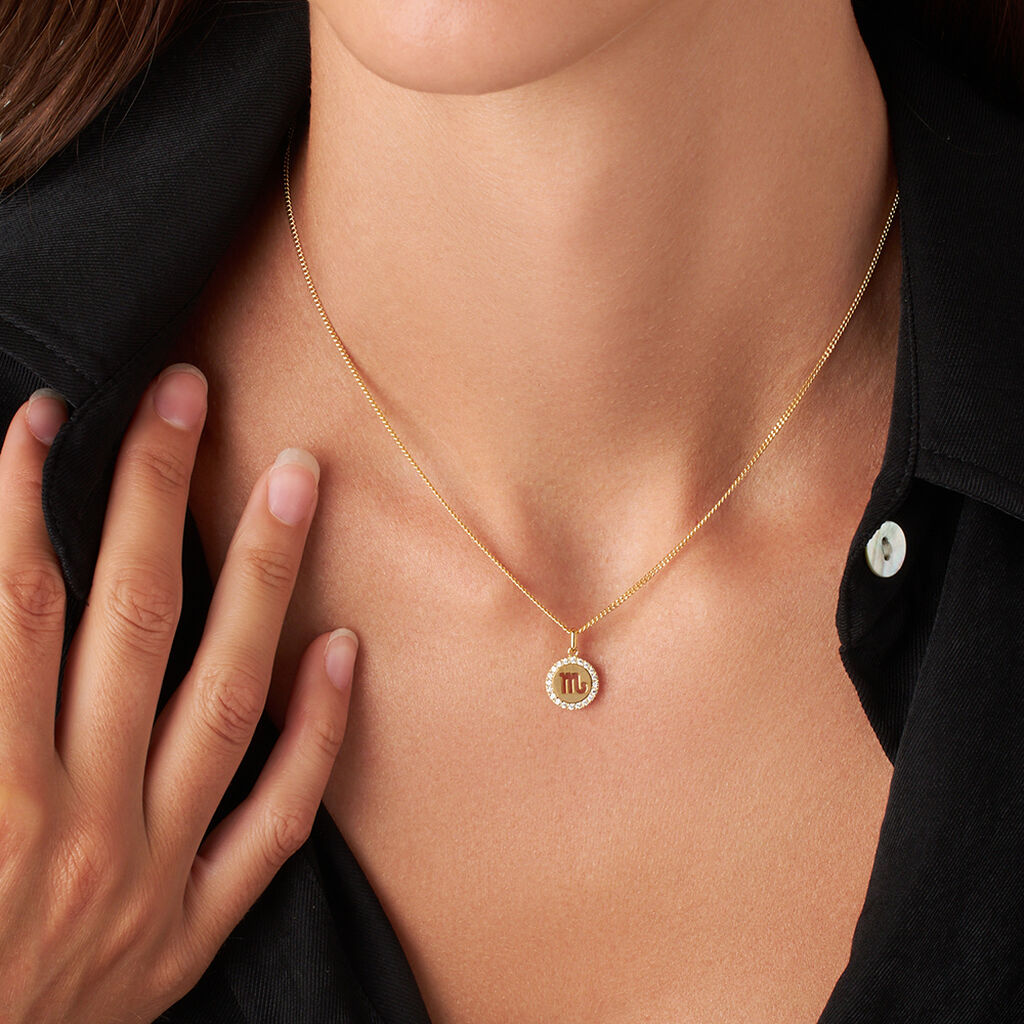 Pendente Poème Oro Giallo Cubic Zirconia - Ciondoli Donna | Stroili