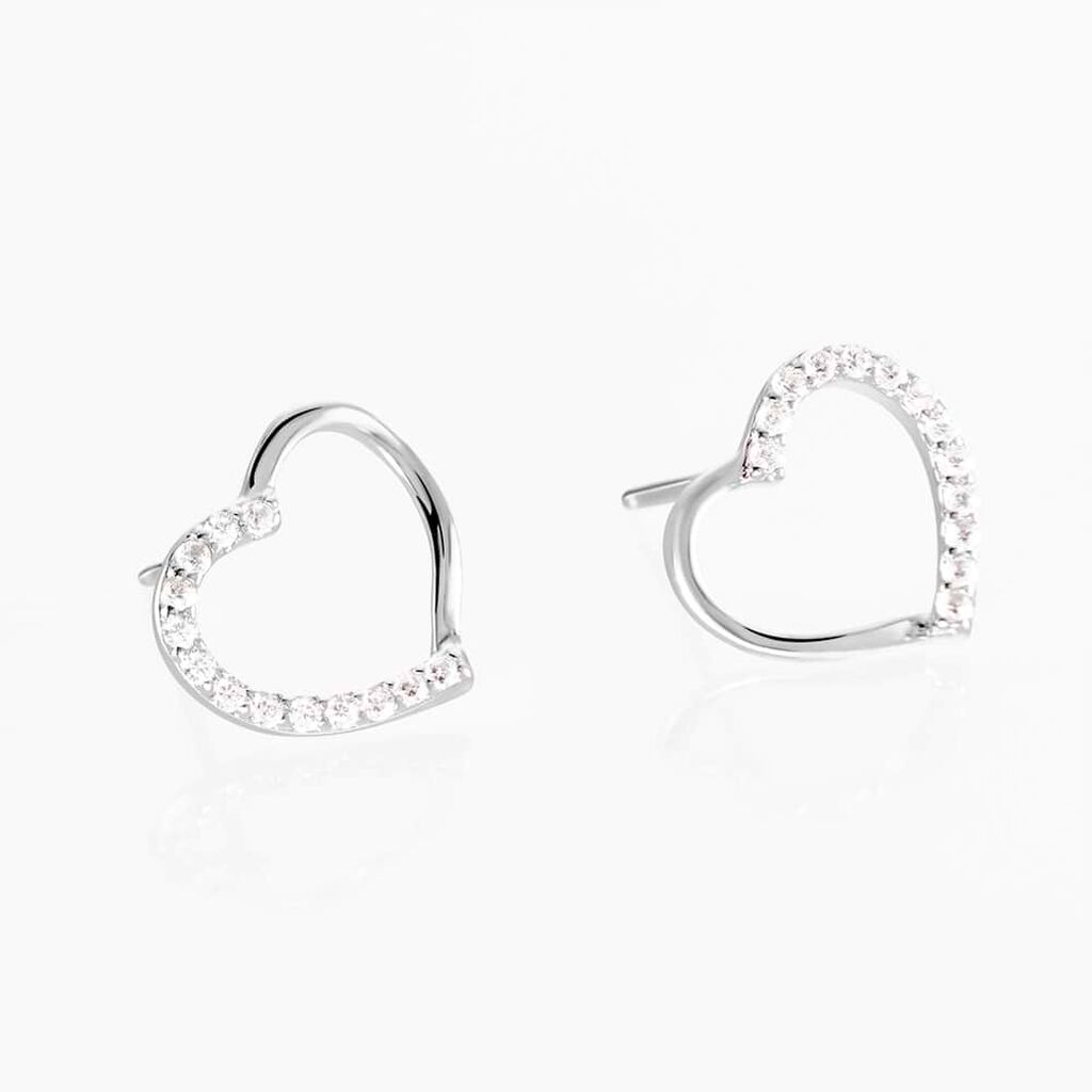 Orecchini Lobo Silver Moments Argento Rodiato Cubic Zirconia - Orecchini a Lobo Donna | Stroili