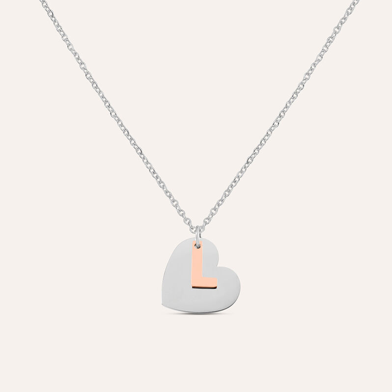 Collana Sunrise Acciaio Bicolore Bianco / Rosa - Collane Donna | Stroili