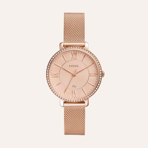 Orologio Al Quarzo Fossil Jacqueline Es4628 - Orologi a Maglia Milanese Donna | Stroili