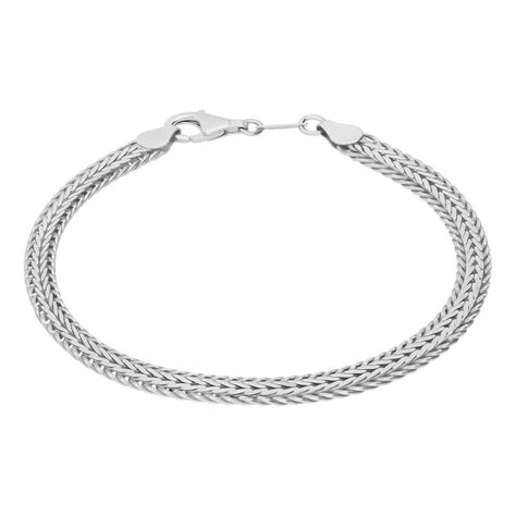 Bracciale Catena Gentleman Argento Rodiato - Bracciali Uomo | Stroili