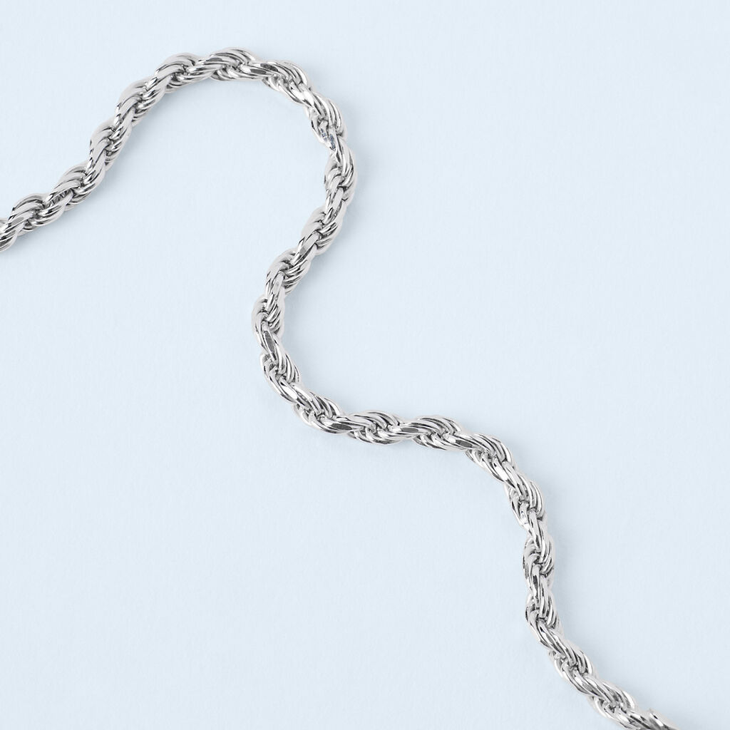 Bracciale Catena Silver Collection Argento Rodiato