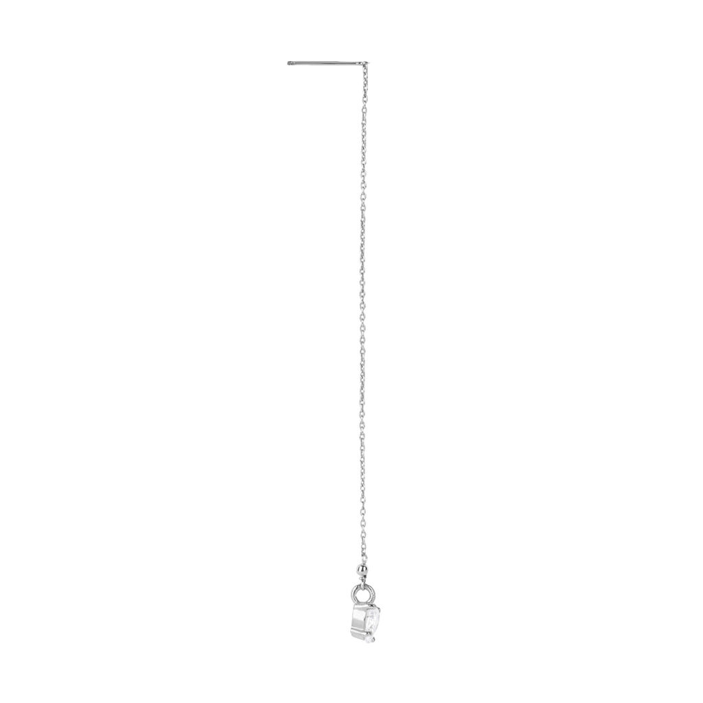 Mono Orecchino Pendente Punto Luce Silver Elegance Argento Rodiato Cubic Zirconia - Mono Orecchino Donna | Stroili