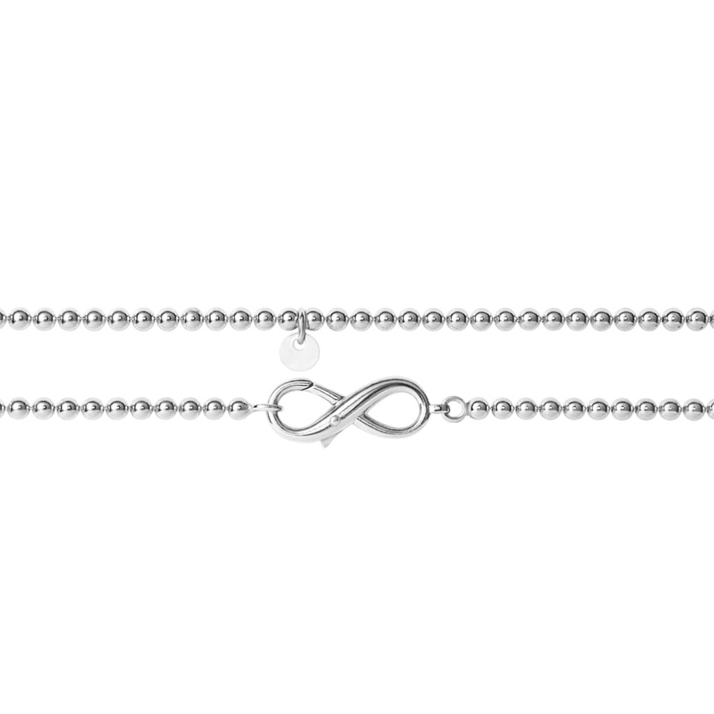 Collana Silver Collection Argento Rodiato - Collane Catena Donna | Stroili