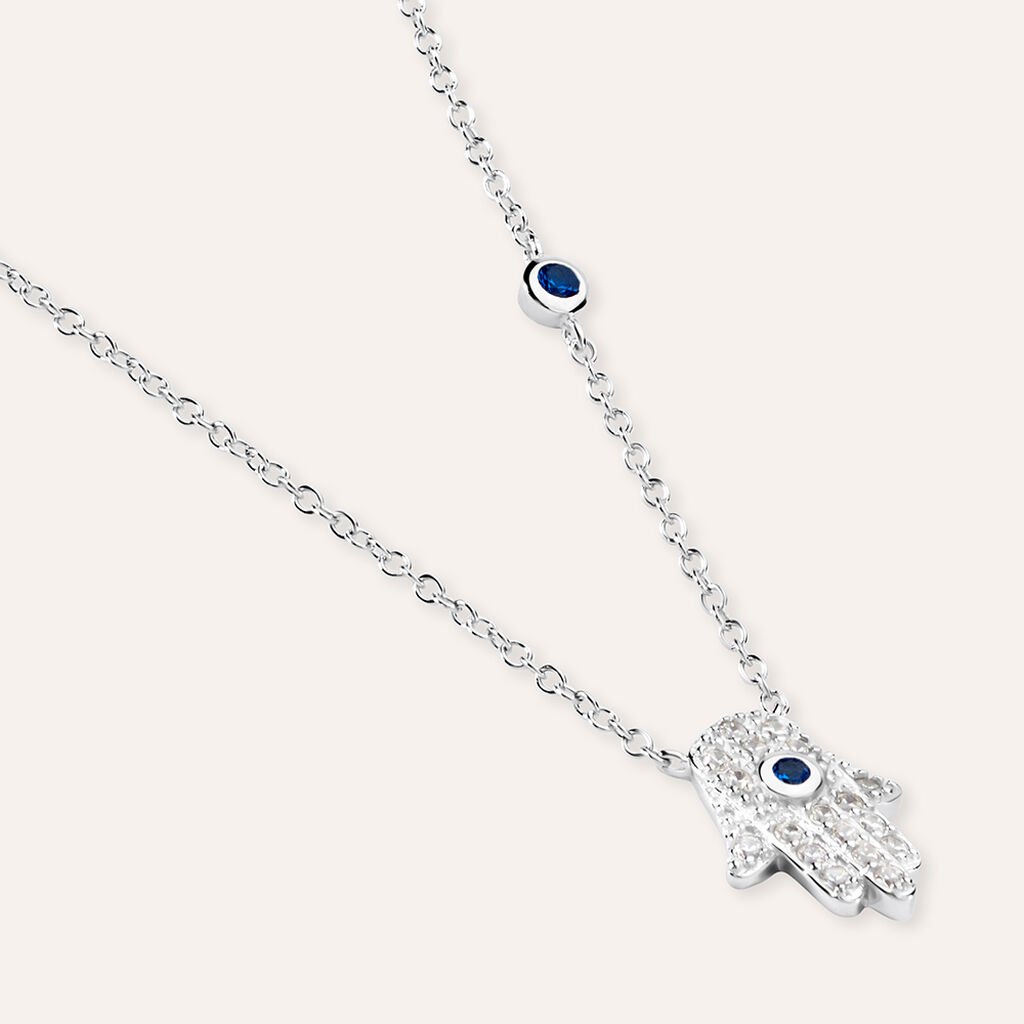 Collana Silver Moments Argento Rodiato Cubic Zirconia