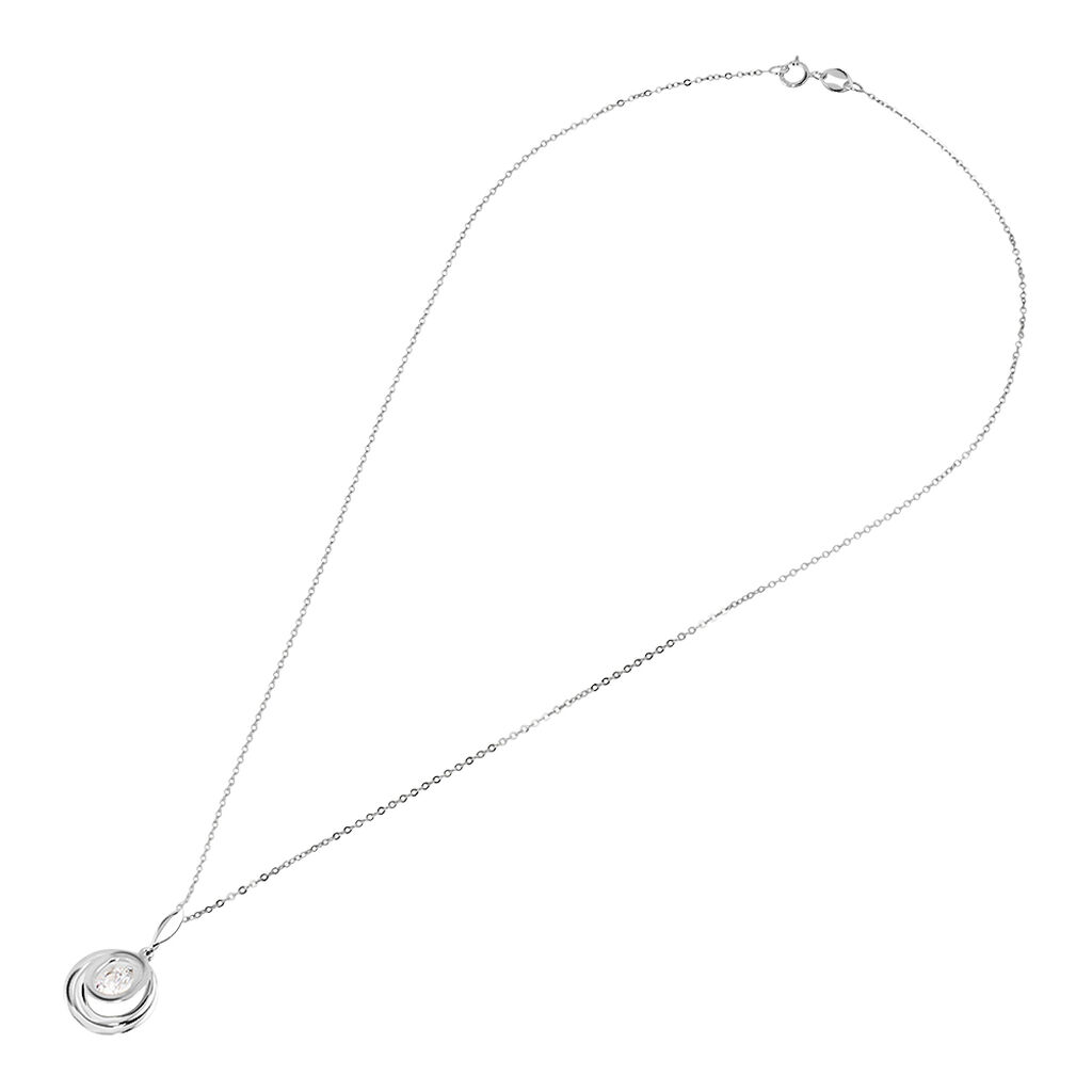 Collana Silver Elegance Argento Rodiato Cubic Zirconia - Collane Donna | Stroili
