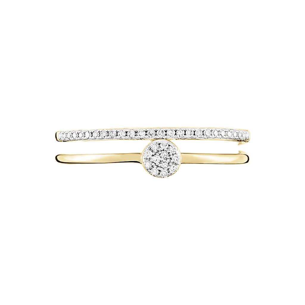 Anello Solitario Sophia Oro Giallo Diamante - Anelli con Pietre Donna | Stroili