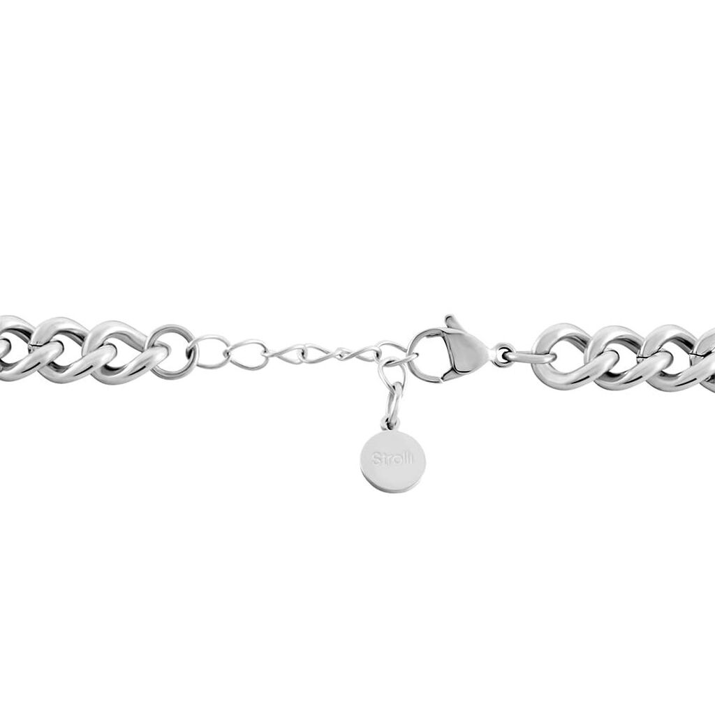 Bracciale Lady Message Acciaio Cristallo - Bracciali Donna | Stroili