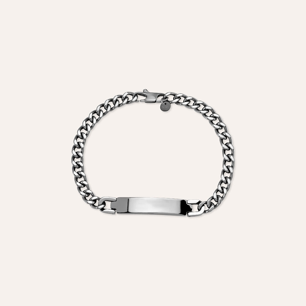 Bracciale Regalo Per Lui Bracciale Personalizzato In Acciaio Inossidabile - Italy Bracciale Regalo Personalizzato