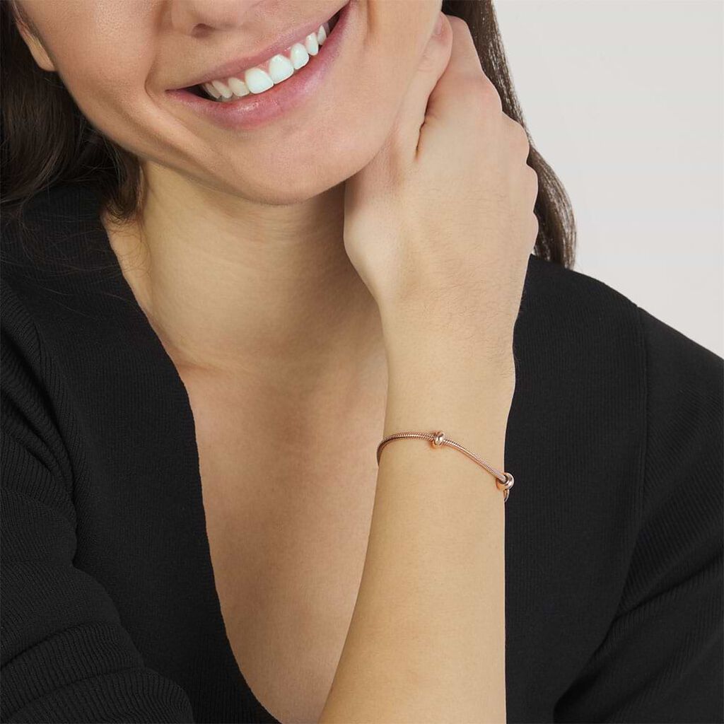 Bracciale Love Beats Argento Rosa - Bracciali Donna | Stroili