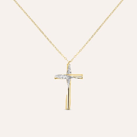 Collana Christelle Oro Giallo Cristallo - Collane Donna | Stroili