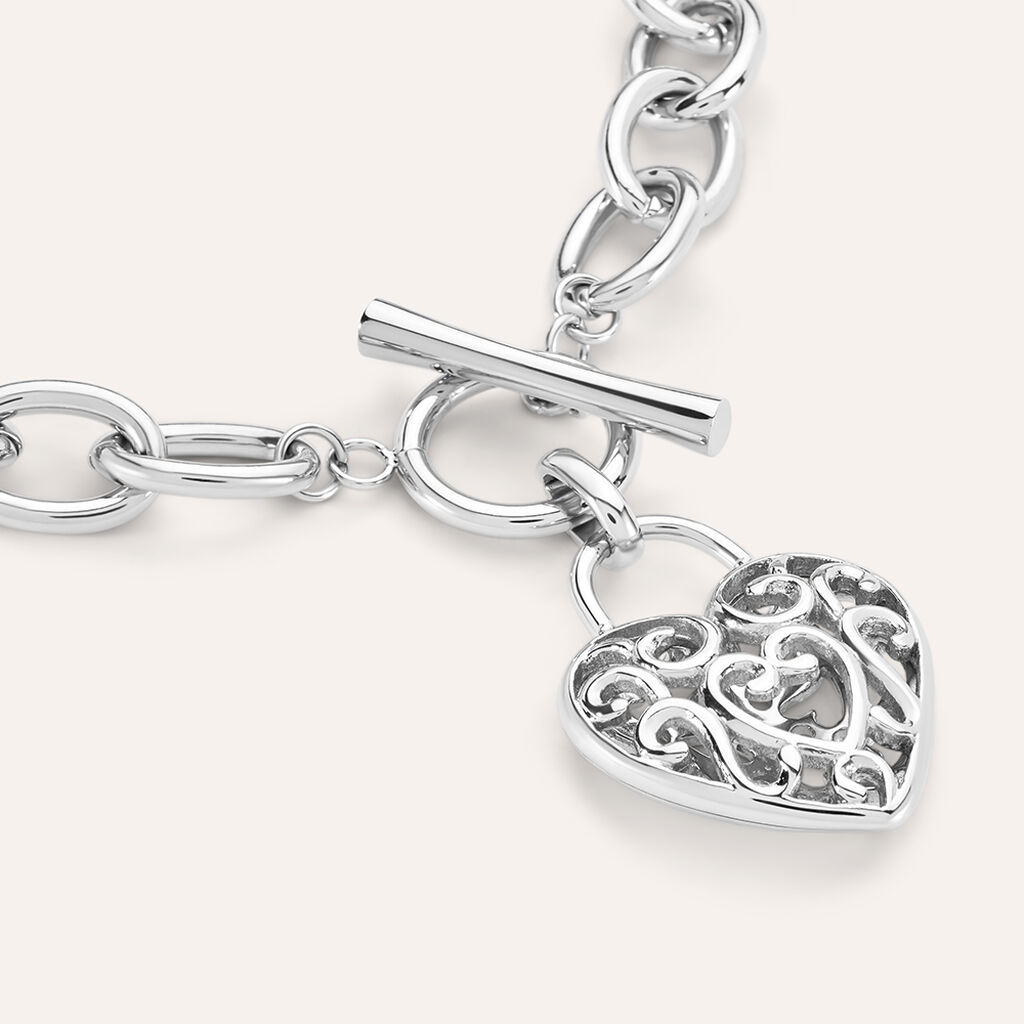 Bracciale Lady Code Acciaio - Bracciali Love Donna | Stroili
