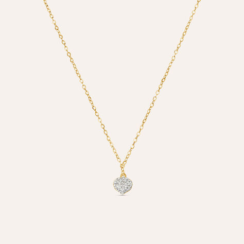 Collana Mon Petit Oro Giallo Cristallo - Collane Bambino | Stroili