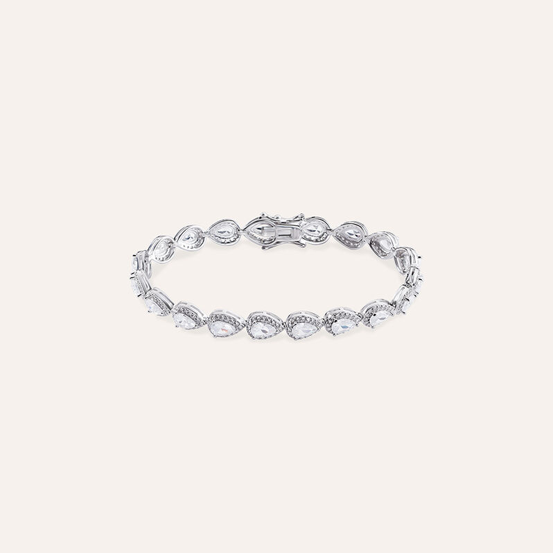 Bracciale Tennis Silver Elegance Argento Rodiato Cubic Zirconia - Gioielli Donna | Stroili