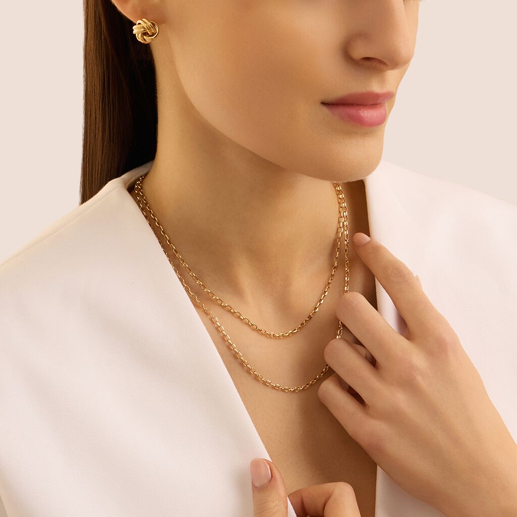 Orecchini Lobo Gold Essence Oro Giallo