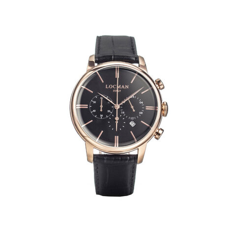 Orologio Al Quarzo Locman 1960 0254r01r-rrbkrgpk - Orologi con Datario Uomo | Stroili