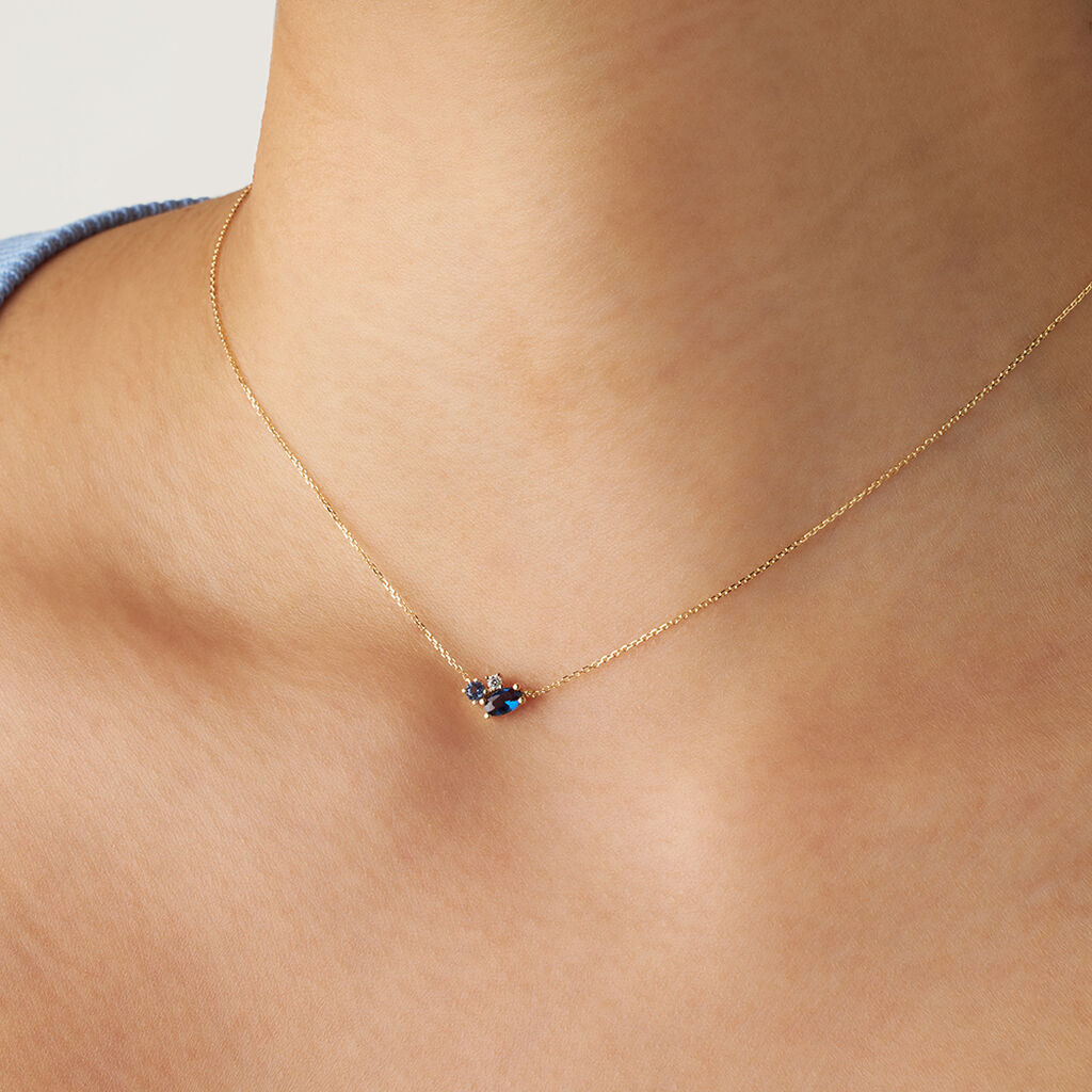 Collana Claire Oro Giallo Cubic Zirconia - Collane Donna | Stroili