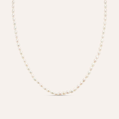 Collana Gabrielle Oro Giallo Perla D'Acqua Dolce - Collane Donna | Stroili