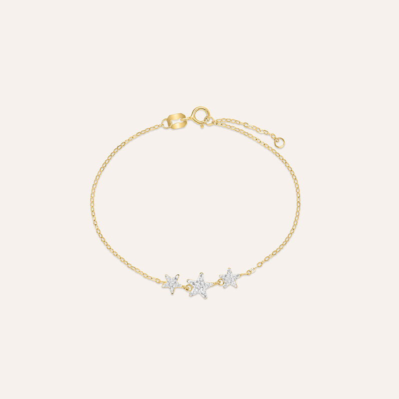 Bracciale Christelle Oro Giallo Cristallo - Bracciali Donna | Stroili