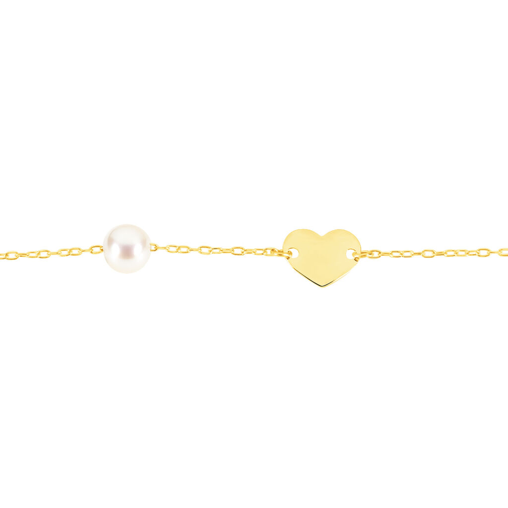 Bracciale Mon Petit Oro Giallo Perla D'Acqua Dolce - Bracciali Love Bambino | Stroili