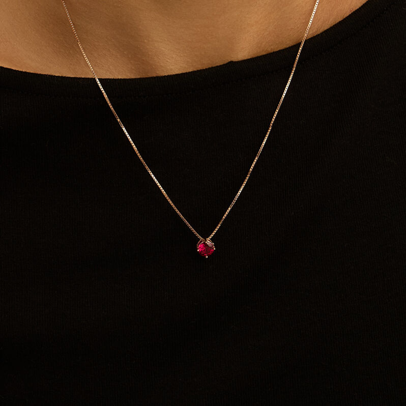 Collana Punto Luce Silver Rainbow Argento Rosa Cubic Zirconia - Gioielli Donna | Stroili