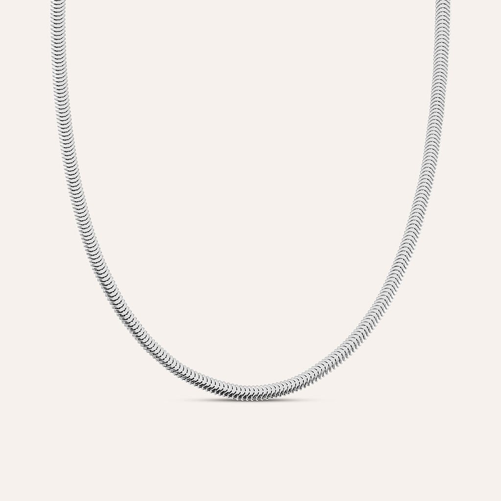 Catena Gentleman Argento Rodiato