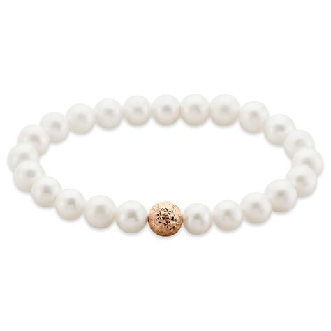 Bracciale Gabrielle Oro Rosa Perla D'Acqua Dolce - Bracciali Donna | Stroili
