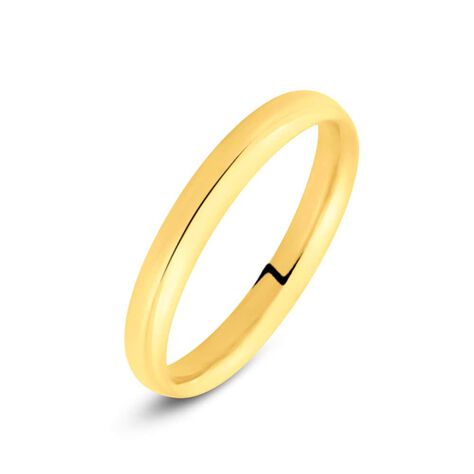 Fede Comoda Leggera 3.5 mm Oro Giallo - Anelli con Incisione Unisex | Stroili