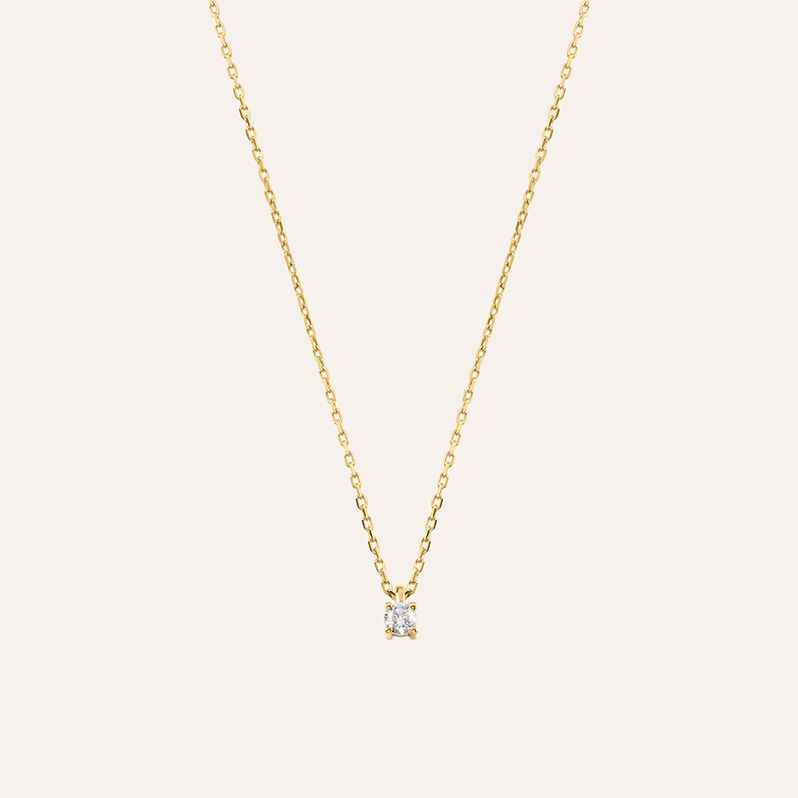 Collana Punto Luce Grace Oro Giallo Diamante - Collane Punto Luce Donna | Stroili