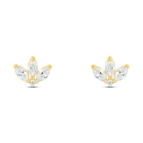 Orecchini Lobo Bon Ton Oro Giallo Cubic Zirconia - Orecchini a Lobo Donna | Stroili