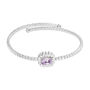 Bangle Romantic Shine Metallo Cristallo