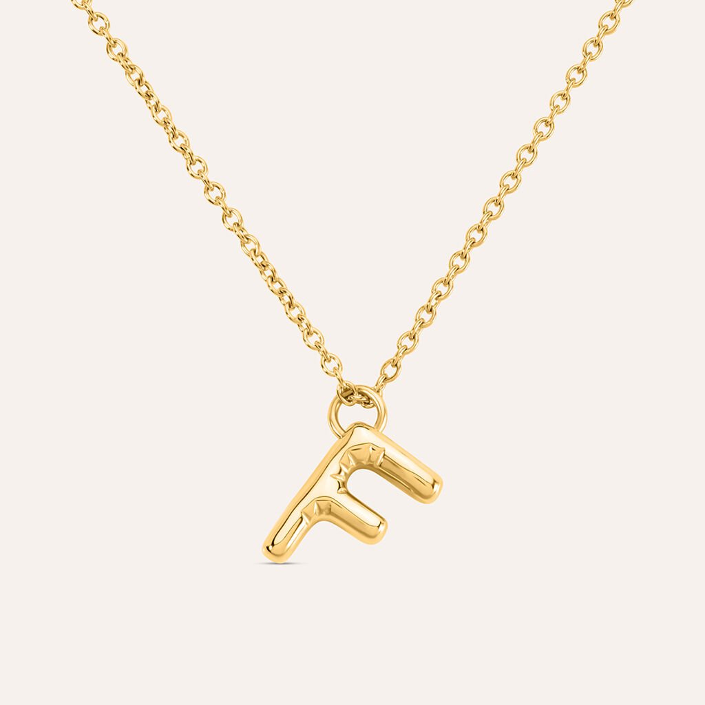 Collana Radiance Acciaio Dorato