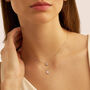 Collana Punto Luce Claire Oro Bianco Cubic Zirconia
