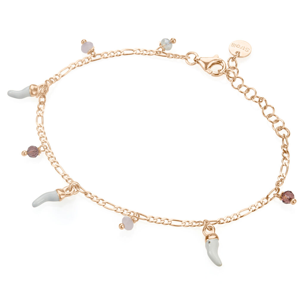 Bracciale Silver Soul Argento Rosa Cristallo - Bracciali Donna | Stroili