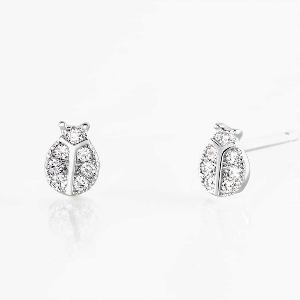 Orecchini Lobo Silver Moments Argento Rodiato Cubic Zirconia - Orecchini a Lobo Donna | Stroili