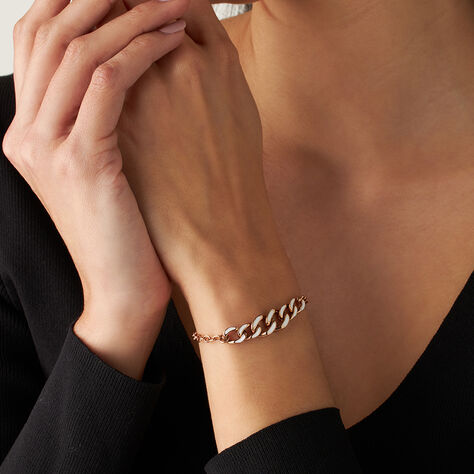 Bracciale Lady Sweet Acciaio Rosa - Bracciali Donna | Stroili